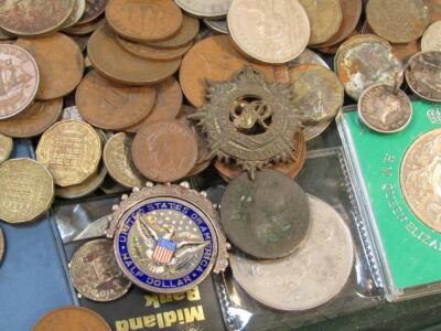 Various GB and world used coins - 3