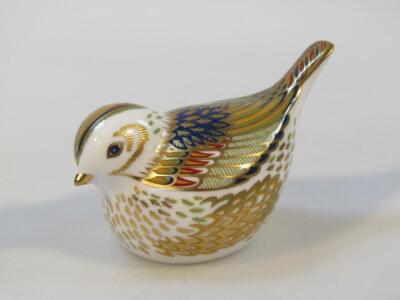 A Royal Crown Derby paperweight