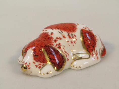 A Royal Crown Derby paperweight