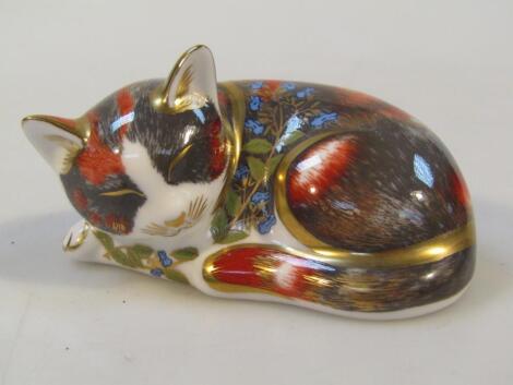 A Royal Crown Derby paperweight