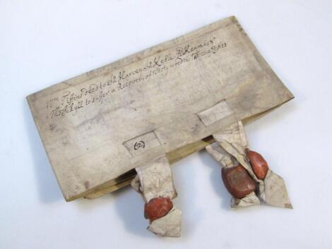 A 17thC part indenture