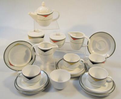 A Villeroy and Boch Luxembourg part tea service