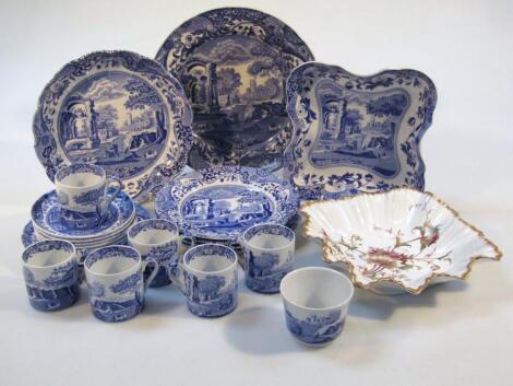 Various Copeland Spode Italian pattern teaware