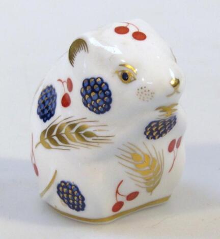 A Royal Crown Derby ornament paperweight