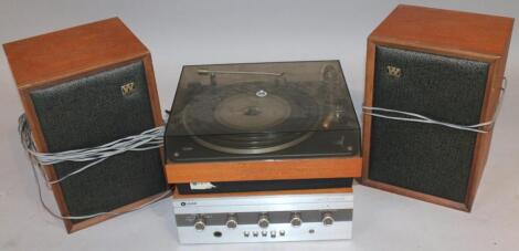 A 20thC Bang & Olufsen retro record player