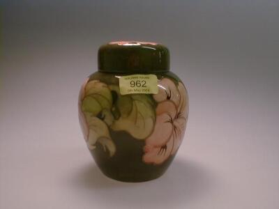 A William Moorcroft ginger jar