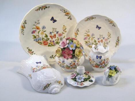 Various Aynsley Cottage Garden wares