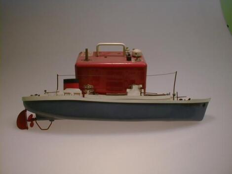 A Tri-ang radio controlled Cargo Ship M