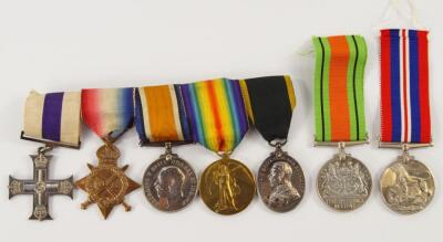 WWI and WWII Military Cross medal group