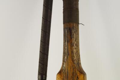 A 19thC cricket bat - 3