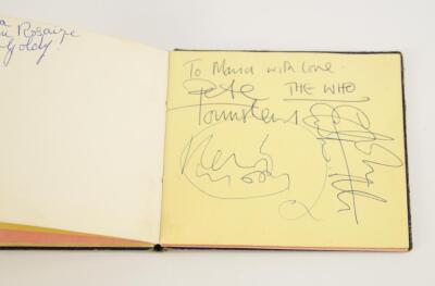 An important 1960's/70's Rock and Pop autograph album - 2