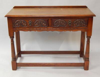 An Old Charm oak side table
