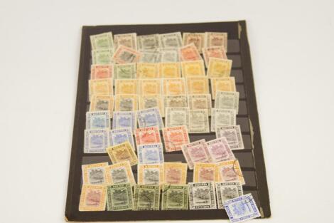 A collection of Brunei stamps from the early 20thC.