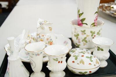 Wedgwood Strawberry pattern trinkets