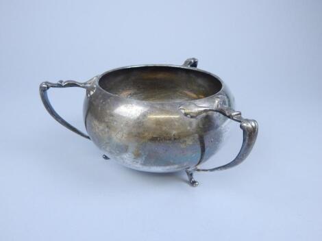 An Edwardian silver tyg