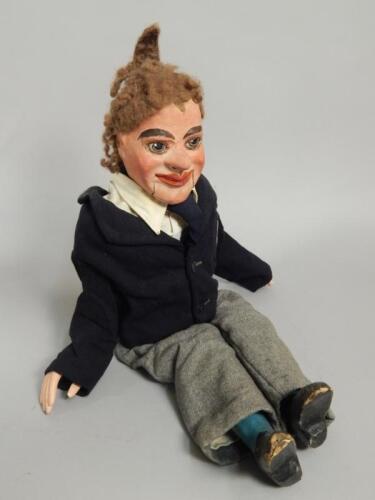 A mid 20thC ventriloquist dummy