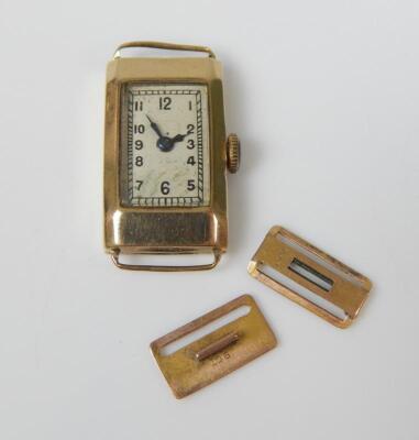 An Omega watch head