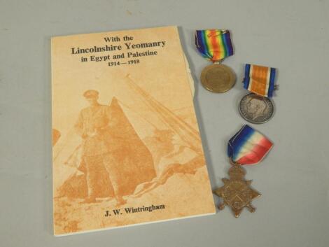 A First World War trio of medals