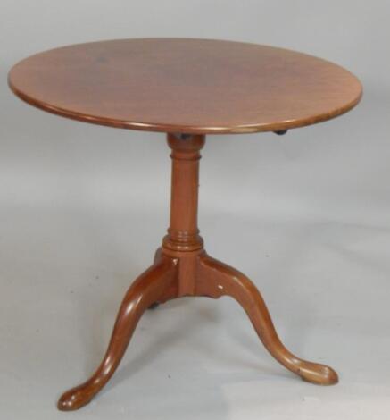 A George III mahogany occasional table