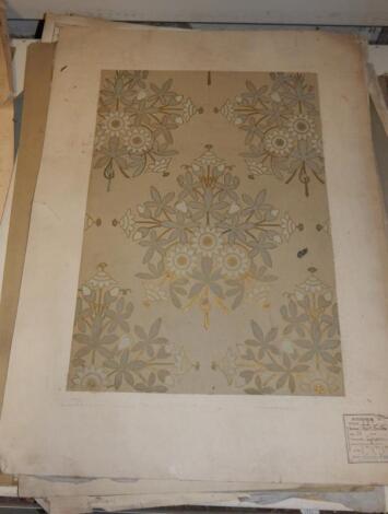 A selection of Victorian wallpaper designs