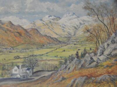 J Cassell Hutchinson. Mountain landscape - 2