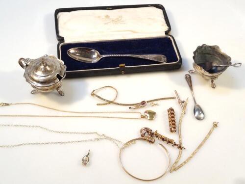 Various silver gold yellow metal etc