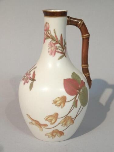 A late 19thC Royal Worcester jug