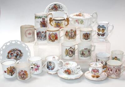 Various Royal Commemorative wares