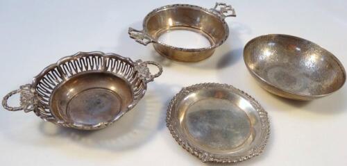 Various silver and white metal