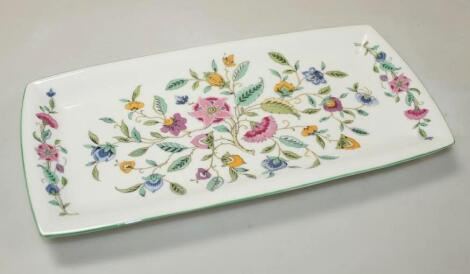 A 20thC Minton Haddon Hall pattern sandwich tray