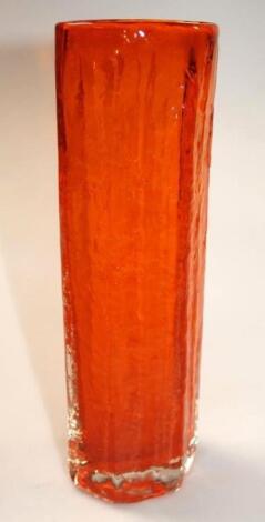 A late 20thC White Friars style bark vase