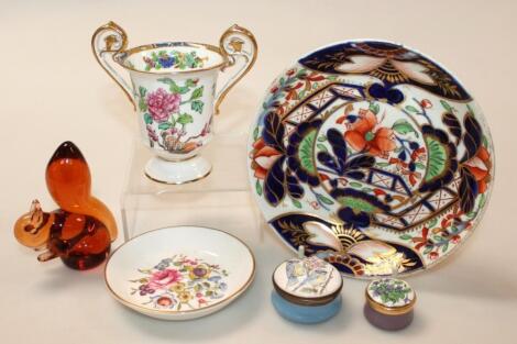 Various 19thC and later china and glassware