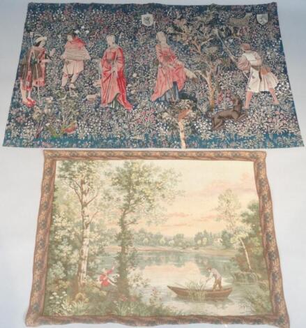 A 20thC French tapestry