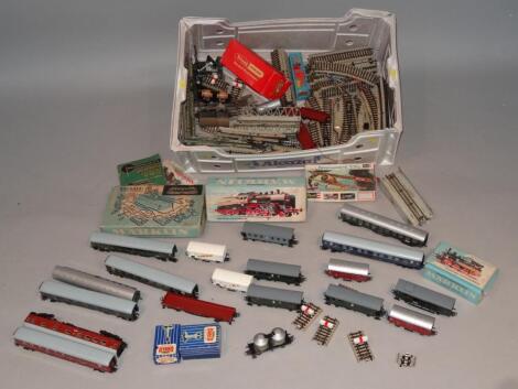 Various OO-gauge trains and accessories