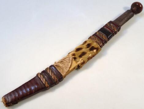 A 20thC African tribal dagger