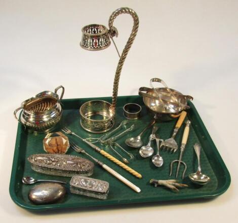 Various silver and silver plate