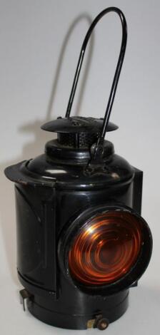 An early 20thC Adlake railway lantern