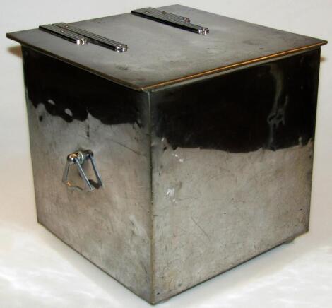 A mid-20thC Art Deco coal scuttle