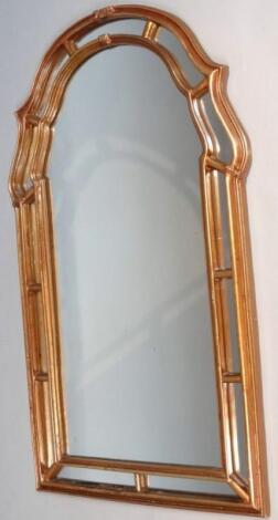 A 20thC hanging mirror