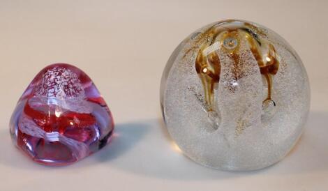 20thC Caithness paperweights Congratulations