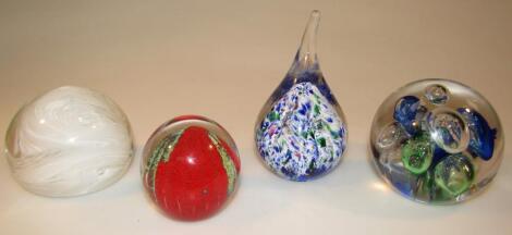 Various paperweights to include