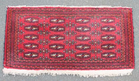 A Turkoman carpet runner