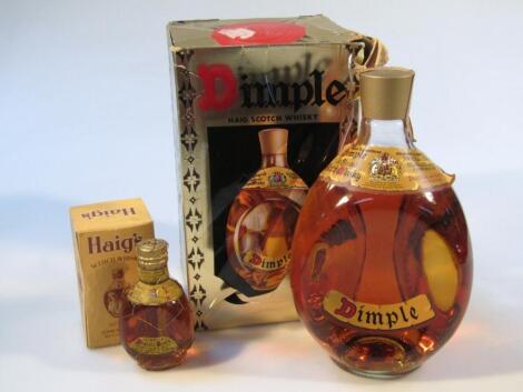 A boxed bottle of 1960's Dimple whisky