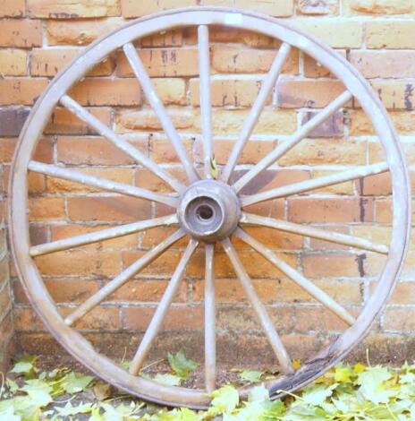 A 19thC cartwheel.