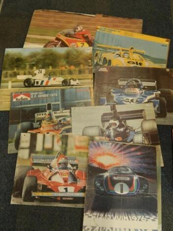 1970s Formula 1 racing posters