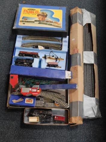 A Hornby 00 electric train set