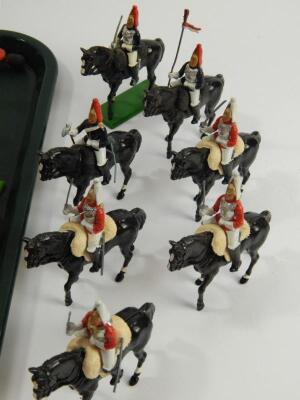 Britains lead model figures and horses - 3