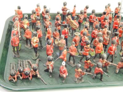 Lead model figures of guardsmen - 2