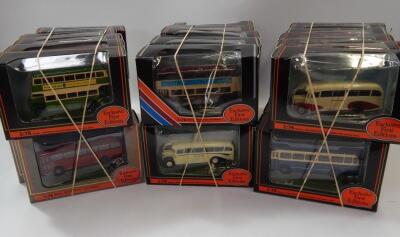 Thirty Exclusive First Editions Diecast Model Coaches and Buses