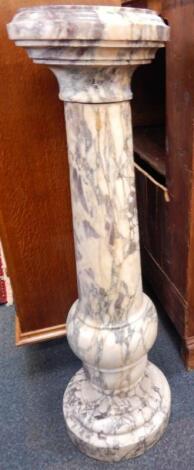 A marble column